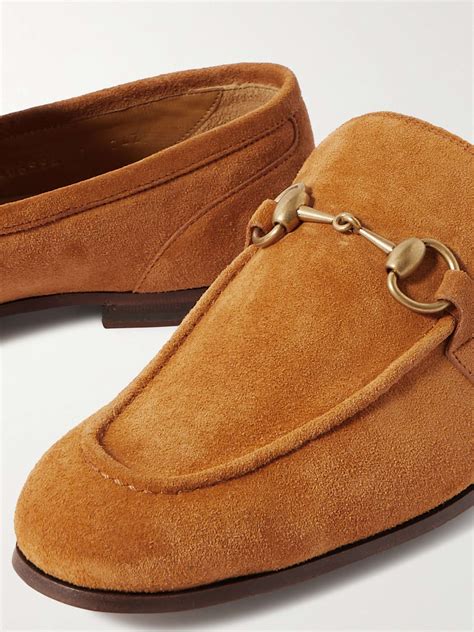 gucci jordaan loafers men|gucci jordaan loafer suede.